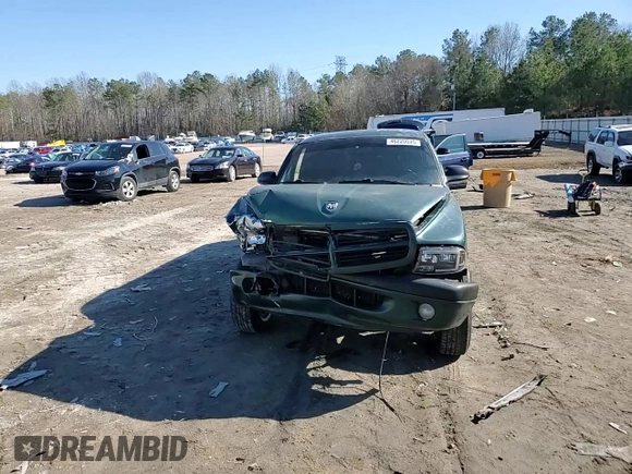 2000 Dodge Dakota Sport with VIN 1B7GL22N6YS786218, listed as a Copart auction lot 46220045 with 289,464 mi miles and Salvage Title. Bid and sale history available at carsss.com. Image 10.