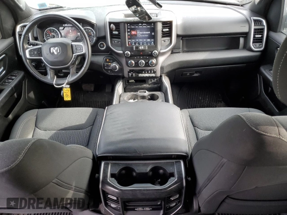 2020 Ram 1500 Big Horn with VIN 1C6SRFFT5LN410777, listed as a Copart auction lot 48045865 with 46,461 mi miles and Salvage Title. Bid and sale history available at carsss.com. Image 8.