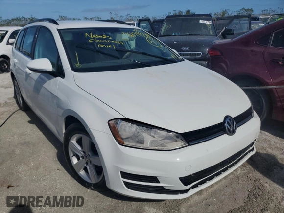 2015 Volkswagen Golf SportWagen TDI SE with VIN 3VWCA7AU5FM514661, listed as a Copart auction lot 76179354 with Not Provided miles and Non Repairable. Bid and sale history available at carsss.com. Image 4.