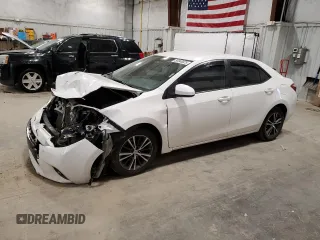 2016 Toyota Corolla L with VIN 2T1BURHE4GC660222, listed as a Copart auction lot 56940025 with 77,968 mi miles and Non repairable. Bid and sale history available at DreamBid. Image 1.