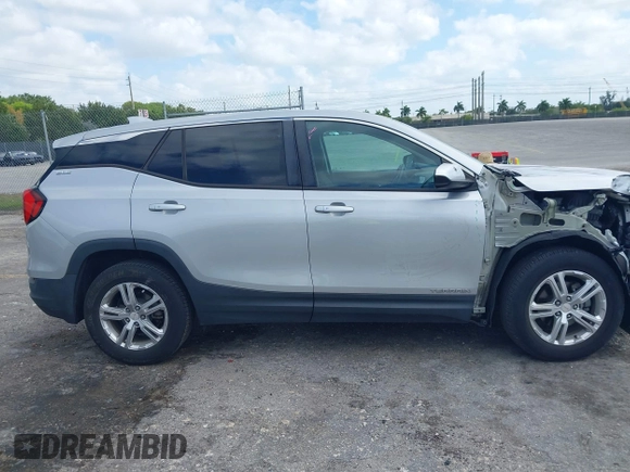 2018 GMC Terrain SLE with VIN 3GKALMEV7JL190394, listed as a IAAI auction lot 42123931 with 49,588 mi miles and . Bid and sale history available at DreamBid. Image 14.