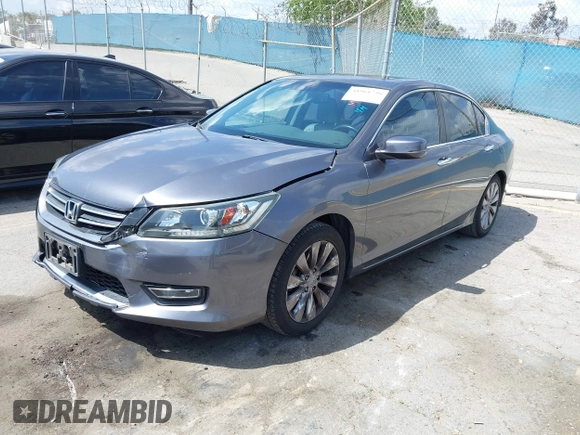 2013 Honda Accord EX-L with VIN 1HGCR2F89DA088124, listed as a IAAI auction lot 41961736 with 157,569 mi miles and . Bid and sale history available at DreamBid. Image 17.