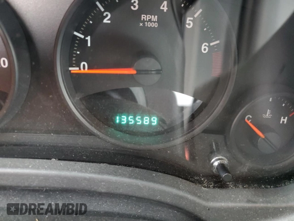 2013 Jeep Compass Sport with VIN 1C4NJCBA7DD166492, listed as a Copart auction lot 85977614 with 135,589 mi miles and Salvage Title. Bid and sale history available at carsss.com. Image 9.