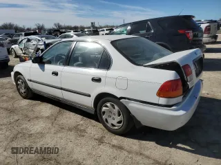 1997 Honda Civic LX with VIN 1HGEJ6675VL013442, listed as a Copart auction lot 46301205 with 203,777 mi miles and Salvage Title. Bid and sale history available at carsss.com. Image 2.