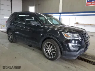 2016 Ford Explorer Sport with VIN 1FM5K8GT3GGD14074, listed as a Copart auction lot 52121725 with 85,138 mi miles and Salvage Title. Bid and sale history available at carsss.com. Image 4.