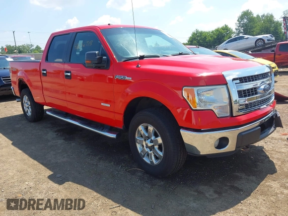 2013 Ford F-150 XL with VIN 1FTFW1ET9DFB51262, listed as a IAAI auction lot 42636718 with 335,491 mi miles and . Bid and sale history available at DreamBid. Image 1.