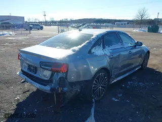 2017 Audi A6 Premium Plus with VIN WAUF2AFC4HN037379, listed as a IAAI auction lot 41302046 with 95,675 mi miles. Bid and sale history available at carsss.com. Image 4.
