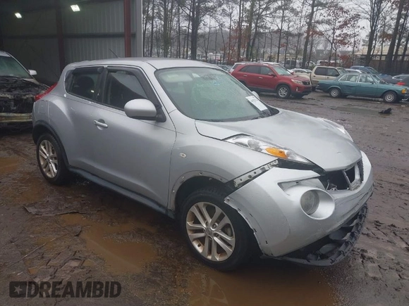2014 Nissan Juke S with VIN JN8AF5MR6ET354169, listed as a IAAI auction lot 41533736 with 1 mi miles. Bid and sale history available at carsss.com. Image 1.
