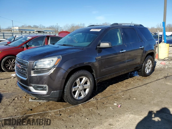 2014 GMC Acadia SLE with VIN 1GKKRNED8EJ187601, listed as a Copart auction lot 46934595 with 252,789 mi miles and Non Repairable. Bid and sale history available at carsss.com. Image 1.