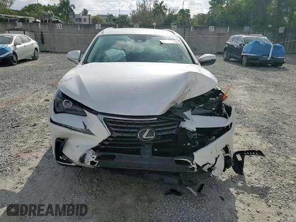 2020 Lexus NX with VIN JTJAARBZXL5015708, listed as a Copart auction lot 51537955 with 72,292 mi miles and Non Repairable. Bid and sale history available at carsss.com. Image 14.