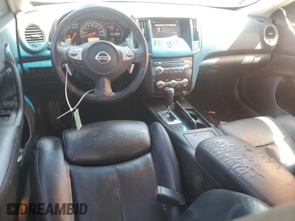 2012 Nissan Maxima SV with VIN 1N4AA5AP4CC856534, listed as a Copart auction lot 55179015 with 168,982 mi miles and Salvage title. Bid and sale history available at DreamBid. Image 8.