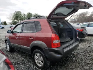 2007 Hyundai Tucson SE with VIN KM8JN12D47U665560, listed as a Copart auction lot 81152933 with 161,090 mi miles and Salvage Title. Bid and sale history available at carsss.com. Image 2.