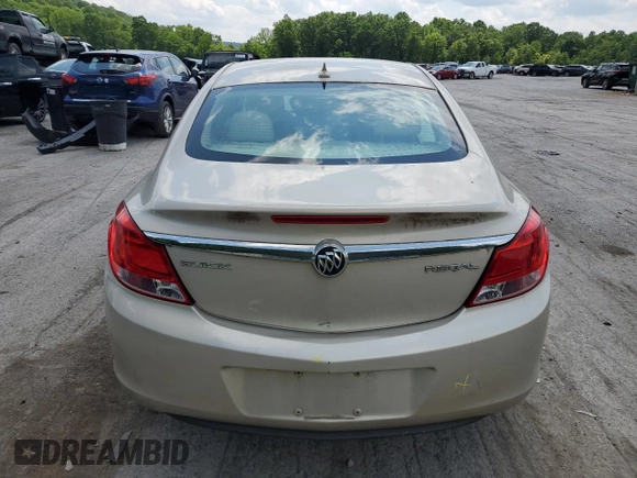 2012 Buick Regal with VIN 2G4GR5EK1C9115854, listed as a Copart auction lot 59727035 with 122,049 mi miles and Salvage title. Bid and sale history available at DreamBid. Image 6.