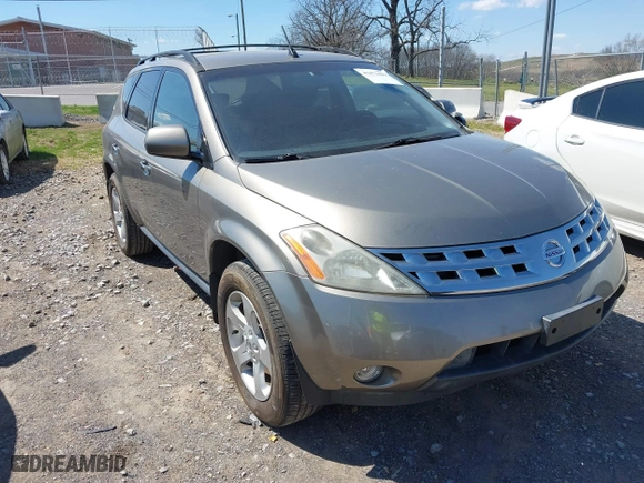 2003 Nissan Murano SL with VIN JN8AZ08T73W116536, listed as a IAAI auction lot 41872499 with 108,896 mi miles. Bid and sale history available at carsss.com. Image 1.