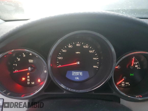 2013 Cadillac CTS Performance with VIN 1G6DK5E30D0137699, listed as a Copart auction lot 80335374 with 81,104 mi miles and Salvage Title. Bid and sale history available at DreamBid. Image 9.