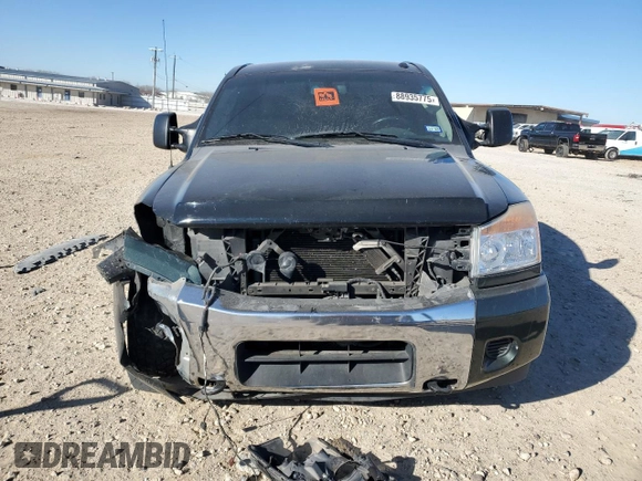 2008 Nissan Titan SE with VIN 1N6BA06A68N345664, listed as a Copart auction lot 88935775 with 71,782 mi miles and Salvage Title. Bid and sale history available at carsss.com. Image 5.