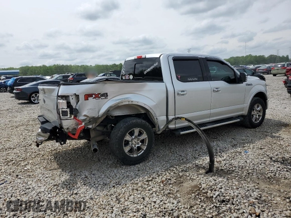 2017 Ford F-150 XL with VIN 1FTEW1EF5HKC39700, listed as a Copart auction lot 54254365 with 120,958 mi miles and Salvage title. Bid and sale history available at DreamBid. Image 3.