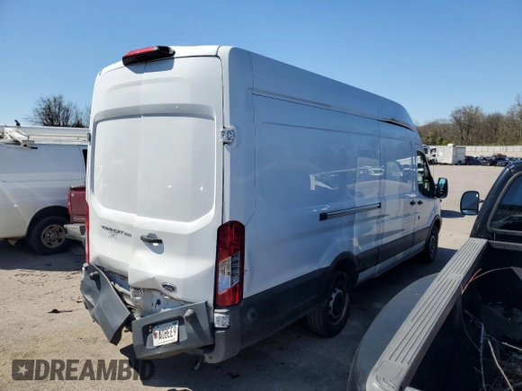 2018 Ford Transit Cargo with VIN 1FTYR3XMXJKA30809, listed as a Copart auction lot 48907745 with 162,936 mi miles and Salvage Title. Bid and sale history available at DreamBid. Image 3.