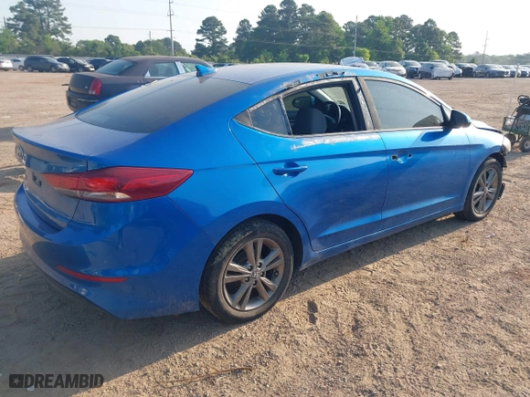 2017 Hyundai Elantra SE with VIN 5NPD84LF7HH014350, listed as a IAAI auction lot 42044390 with 149,926 mi miles. Bid and sale history available at carsss.com. Image 4.