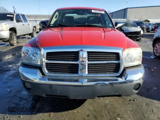 2005 Dodge Dakota SLT with VIN 1D7HE48N85S365376, listed as a Copart auction lot 43654885 with 182,708 mi miles and Salvage Title. Bid and sale history available at DreamBid. Image 5.