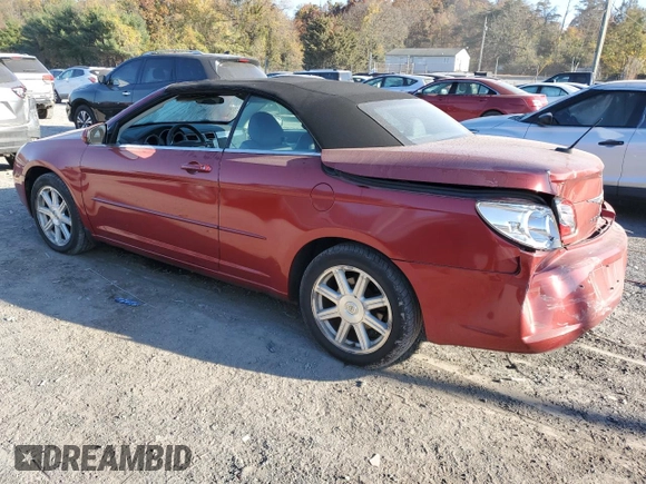 2008 Chrysler Sebring Touring with VIN 1C3LC55R88N689491, listed as a Copart auction lot 78071574 with 137,543 mi miles and Salvage Title. Bid and sale history available at carsss.com. Image 2.