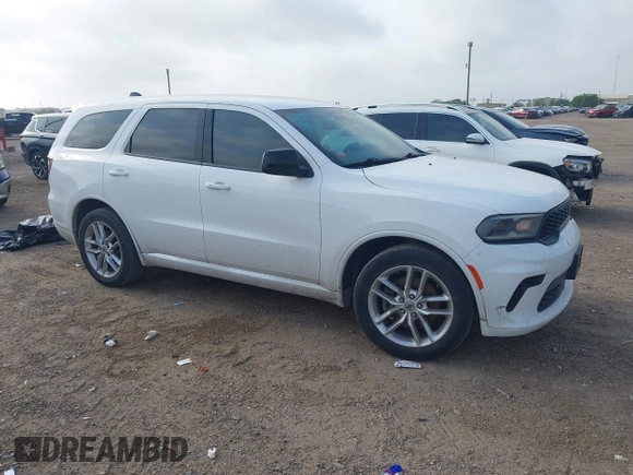 2023 Dodge Durango GT Plus with VIN 1C4RDHDG4PC549808, listed as a IAAI auction lot 41968291 with 41,926 mi miles and . Bid and sale history available at DreamBid. Image 1.