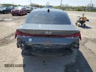 2023 Hyundai Elantra SEL с VIN KMHLS4AG5PU417753, выставлен на аукционе Copart как лот 53434915 с пробегом 15 147 миль миль и Списание • Salvage title. История ставок и продаж доступна на DreamBid. Изображение 6.