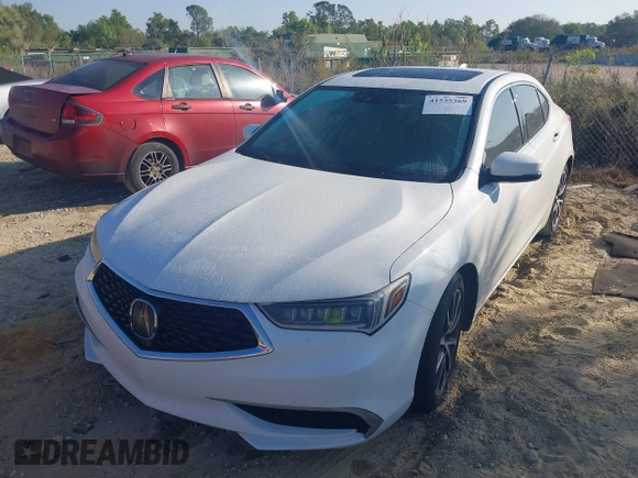 2018 Acura TLX with VIN 19UUB2F39JA006482, listed as a IAAI auction lot 41535369 with 169,146 mi miles. Bid and sale history available at carsss.com. Image 17.