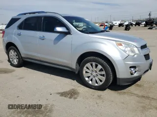 2011 Chevrolet Equinox LTZ with VIN 2CNFLGE59B6293286, listed as a Copart auction lot 53167595 with 178,566 mi miles and Salvage Title. Bid and sale history available at DreamBid. Image 4.