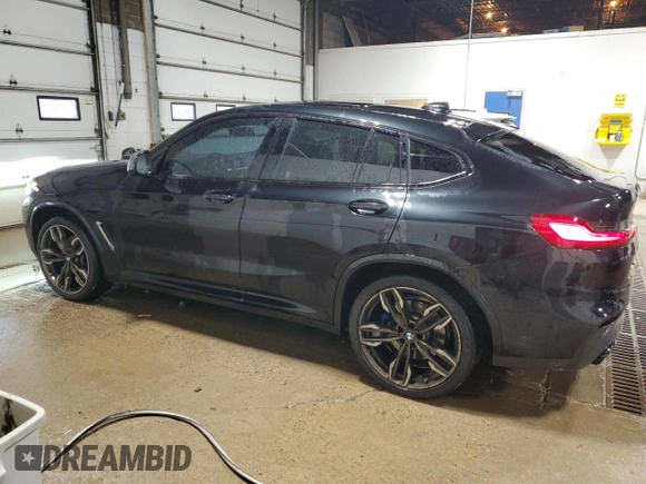 2020 BMW X4 M40i with VIN 5UX2V5C07L9B70294, listed as a Copart auction lot 47483825 with 62,407 mi miles and Salvage title. Bid and sale history available at DreamBid. Image 2.