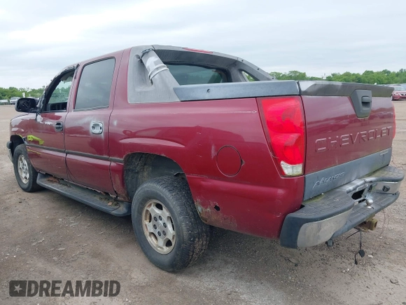 2004 Chevrolet Avalanche with VIN 3GNEC12T04G179434, listed as a IAAI auction lot 42344683 with 132,244 mi miles and . Bid and sale history available at DreamBid. Image 3.