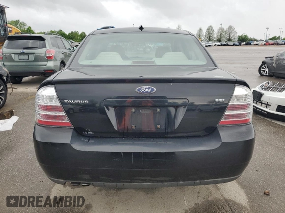 2008 Ford Taurus SEL with VIN 1FAHP24W08G133424, listed as a Copart auction lot 55426475 with 152,028 mi miles and Clean Title. Bid and sale history available at carsss.com. Image 6.