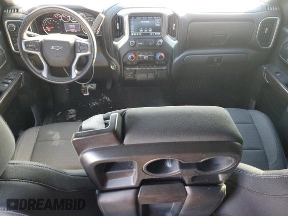 2021 Chevrolet Silverado 1500 RST with VIN 3GCUYEET2MG406048, listed as a Copart auction lot 88330495 with 21,692 mi miles and Salvage Title. Bid and sale history available at carsss.com. Image 8.