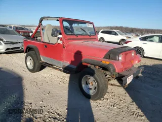 1991 Jeep Wrangler z VIN 2J4FY19P6MJ107521, wystawiony jako Copart lot #84077214 z przebiegiem 1 311 216 mil mil oraz Czysty tytuł • Clean title. Historia ofert i sprzedaży dostępna na DreamBid. Obrazek 4.