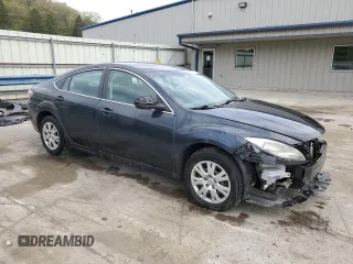 2012 Mazda 6 i Sport with VIN 1YVHZ8BH3C5M29676, listed as a Copart auction lot 55242715 with 199,240 mi miles and Salvage Title. Bid and sale history available at DreamBid. Image 4.