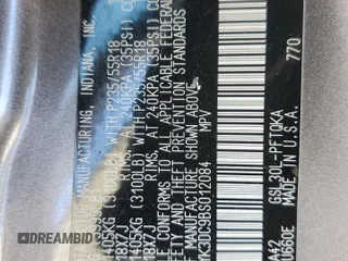 2011 Toyota Sienna XLE AAS with VIN 5TDYK3DC9BS012084, listed as a Copart auction lot 53740365 with 141,440 mi miles and Salvage Title. Bid and sale history available at DreamBid. Image 13.