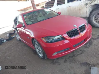2008 BMW 3 Series 328i with VIN WBAVA33578KX85268, listed as a IAAI auction lot 42583963 with 186,519 mi miles and . Bid and sale history available at DreamBid. Image 1.