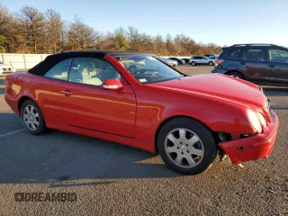 2003 Mercedes-Benz CLK 320 with VIN WDBLK65G53T139946, listed as a Copart auction lot 78188904 with Not Provided miles and Salvage Title. Bid and sale history available at DreamBid. Image 4.