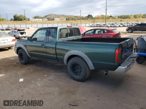2001 Nissan Frontier XE with VIN 1N6DD26S21C320590, listed as a Copart auction lot 78059624 with Not provided miles and Salvage title. Bid and sale history available at DreamBid. Image 2.