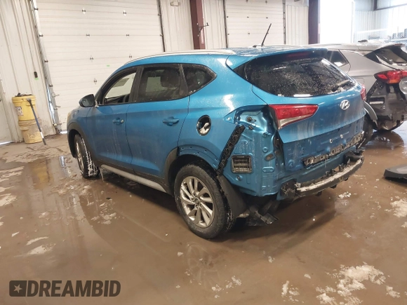 2017 Hyundai Tucson SE with VIN KM8J3CA46HU495416, listed as a IAAI auction lot 41627994 with 128,347 mi miles. Bid and sale history available at carsss.com. Image 3.