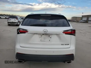 2017 Lexus NX with VIN JTJYARBZ1H2051519, listed as a Copart auction lot 87646765 with 95,862 mi miles and Salvage Title. Bid and sale history available at carsss.com. Image 6.