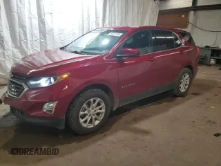 2018 Chevrolet Equinox LT z VIN 2GNAXSEVXJ6149998, wystawiony jako Copart lot #56221185 z przebiegiem 111 129 mil mil oraz Szkoda całkowita • Salvage title. Historia ofert i sprzedaży dostępna na DreamBid. Obrazek 1.