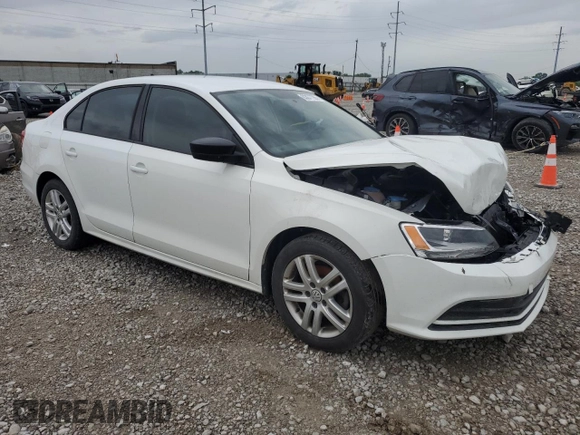 2015 Volkswagen Jetta S with VIN 3VW2K7AJXFM350192, listed as a Copart auction lot 63077355 with 70,089 mi miles and Salvage title. Bid and sale history available at DreamBid. Image 4.