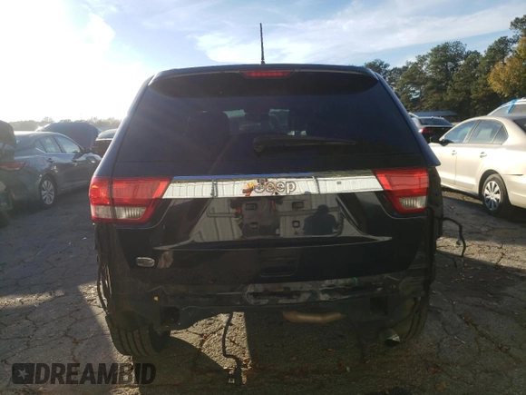 2011 Jeep Grand Cherokee Overland with VIN 1J4RS6GG7BC646610, listed as a Copart auction lot 79931614 with 188,601 mi miles and Salvage Title. Bid and sale history available at DreamBid. Image 6.