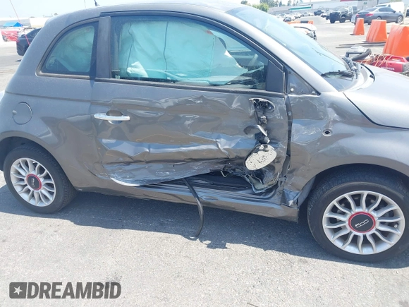 2012 FIAT 500 Pop with VIN 3C3CFFAR1CT126455, listed as a IAAI auction lot 42583517 with 93,103 mi miles and . Bid and sale history available at DreamBid. Image 6.