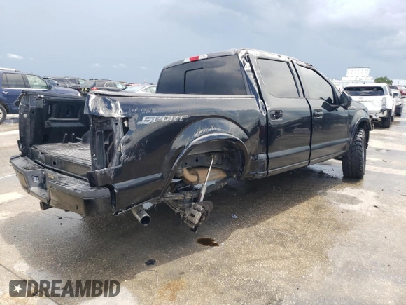 2019 Ford F-150 XL with VIN 1FTEW1CP0KFA68933, listed as a Copart auction lot 58532805 with Not provided miles and Salvage title. Bid and sale history available at DreamBid. Image 3.