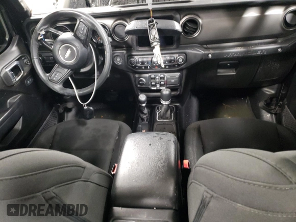 2023 Jeep Wrangler Sport Altitude with VIN 1C4HJXDG6PW635120, listed as a Copart auction lot 77864744 with 31,830 mi miles and Salvage Title. Bid and sale history available at DreamBid. Image 8.