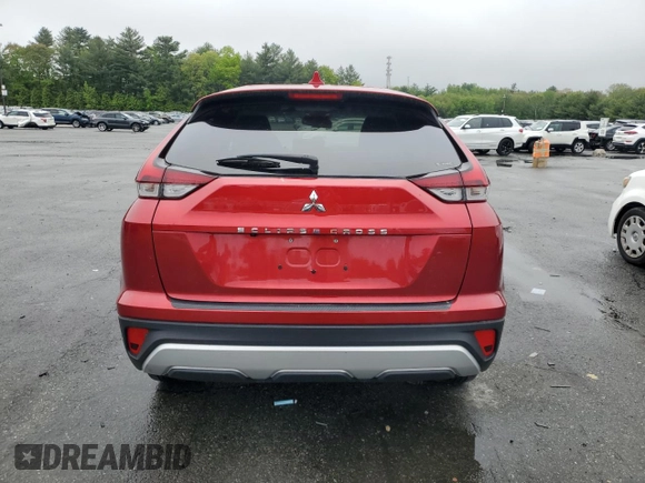 2022 Mitsubishi Eclipse Cross SE с VIN JA4ATWAA7NZ056505, выставлен на аукционе Copart как лот 55975025 с пробегом 26 808 миль миль и Списание • Salvage title. История ставок и продаж доступна на DreamBid. Изображение 6.