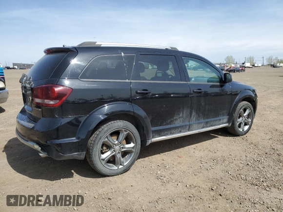 2017 Dodge Journey Crossroad Plus with VIN 3C4PDDGG4HT627196, listed as a Copart auction lot 56418055 with 245,628 mi miles and Clean title. Bid and sale history available at DreamBid. Image 3.