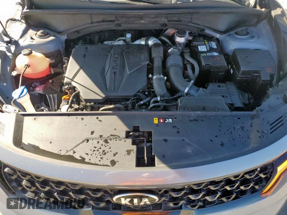 2021 Kia Sorento SX Prestige X-Line with VIN 5XYRKDLF3MG009719, listed as a Copart auction lot 48796845 with 76,262 mi miles and Salvage Title. Bid and sale history available at carsss.com. Image 12.
